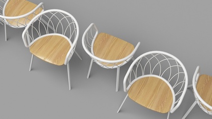 MorningSun餐椅 匠心独运的原创设计，诠释工业美学与实用主义的完美融合